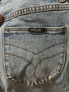 ROLLA'S Light Blue High-Rise Denim Jeans